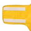vidaXL Chubasquero para perros con bandas reflectantes amarillo XL