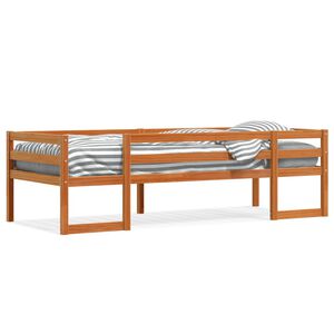 vidaXL Estructura de cama para ni&ntilde;os madera de pino marr&oacute;n 90x190 cm