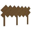 vidaXL Cabecero de cama madera maciza de pino marr&oacute;n miel 141x3x80,5cm