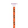 vidaXL Cuerda de barco polipropileno naranja 10 mm 50 m
