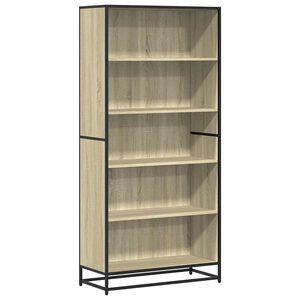vidaXL Estanter&iacute;a madera de ingenier&iacute;a roble Sonoma 80,5x35x170,5 cm