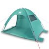 vidaXL Tienda de playa impermeable verde agua