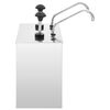 vidaXL Dispensador de salsa de acero inoxidable 2 x 3,5 L