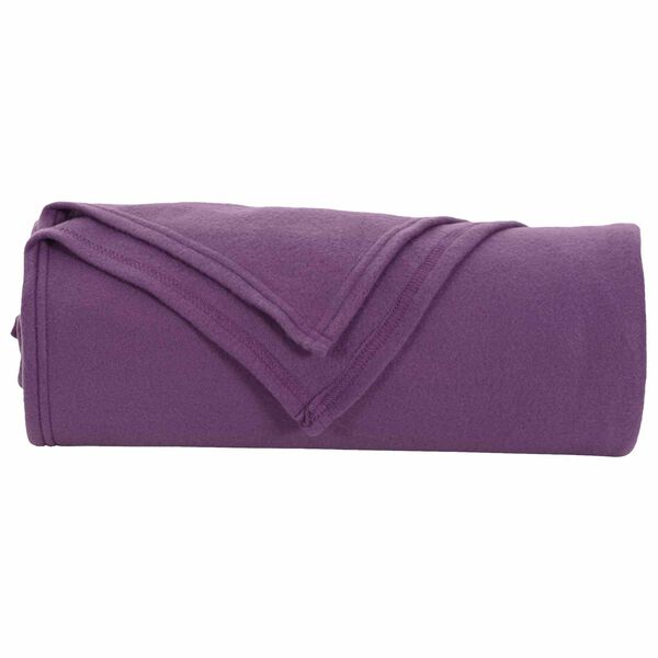 vidaXL Manta Morado 200 x 150 cm Lana