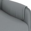 vidaXL Sill&oacute;n reclinable el&eacute;ctrico tela gris claro