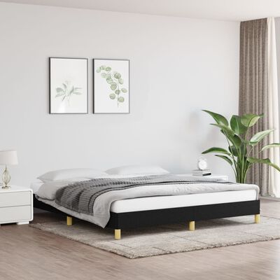 vidaXL Estructura de cama tela gris claro 180x200 cm