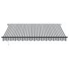 vidaXL Toldo retr&aacute;ctil manual gris antracita y blanco 400x350 cm
