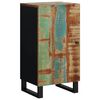 vidaXL Aparador con puerta madera maciza reciclada 40x31x75 cm