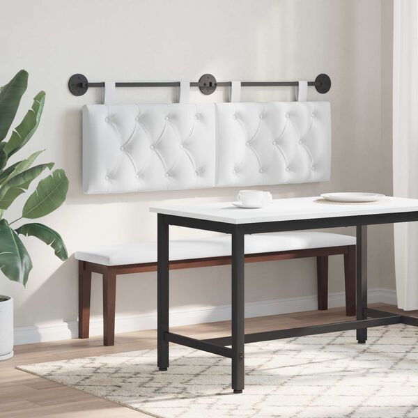 vidaXL Cabecera Colgante Montaje en la pared 150 x 55 x 7 cm tela