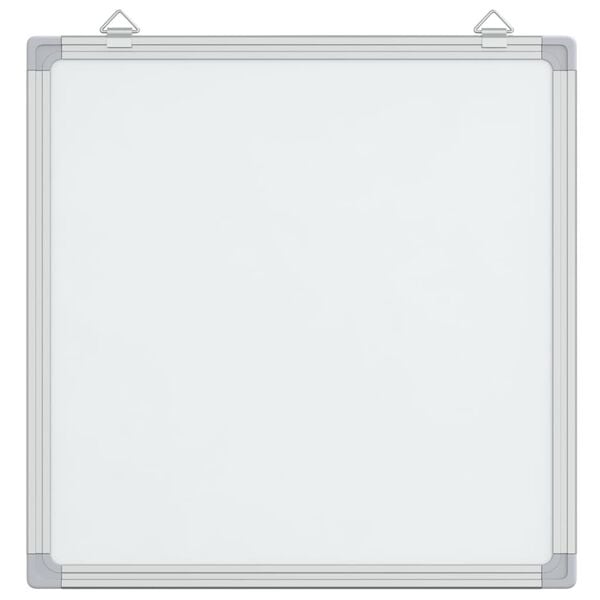 vidaXL Pizarra magnética aluminio 60x60x1,7 cm