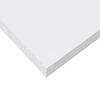 vidaXL Estante flotante de pared blanco brillante MDF 23x23,5x3,8 cm