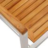vidaXL Conjunto de Comedor de Jardín 5 pcs Madera Sólida de Acacia