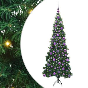 vidaXL &Aacute;rbol de Navidad Artificial de Esquina Verde 180 cm PVC y Metal