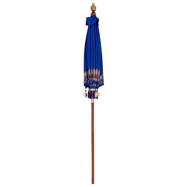 vidaXL Parasol Balin&eacute;s Azul 185 x 185 x 260 cm Algod&oacute;n