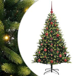 vidaXL &Aacute;rbol de Navidad Artificial Articulado 150 LEDs Verde 120 cm