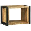 vidaXL Cubo de Pared Marr&oacute;n 55 x 35 x 40 cm Madera de mango maciza