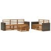 vidaXL Juegos de sof&aacute;s Madera de Acacia S&oacute;lida