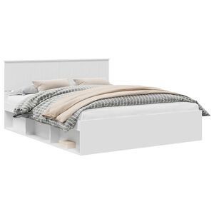 vidaXL Estructura de cama 160 x 200 cm Madera de pino macizo