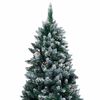 vidaXL Árbol de Navidad artificial Verde 150 cm PVC y Acero y Plástico