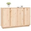 vidaXL Aparador de madera maciza de pino 120x35x80 cm