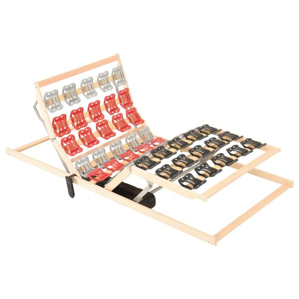 vidaXL Estructura cama motor el&eacute;ctrico cabeza pie ajustable 100x200 cm