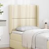 vidaXL Oreja de cabecero Crema 80 x 16 x 4 cm PVC