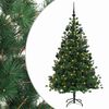 vidaXL &Aacute;rbol de Navidad artificial con bolas 150 cm 150 LED