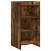 vidaXL Aparador Roble Ahumado 40 x 36 x 80 cm Madera de ingenier&iacute;a