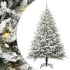 vidaXL &Aacute;rbol de Navidad Artificial Pre-iluminado con Juego de Bolas