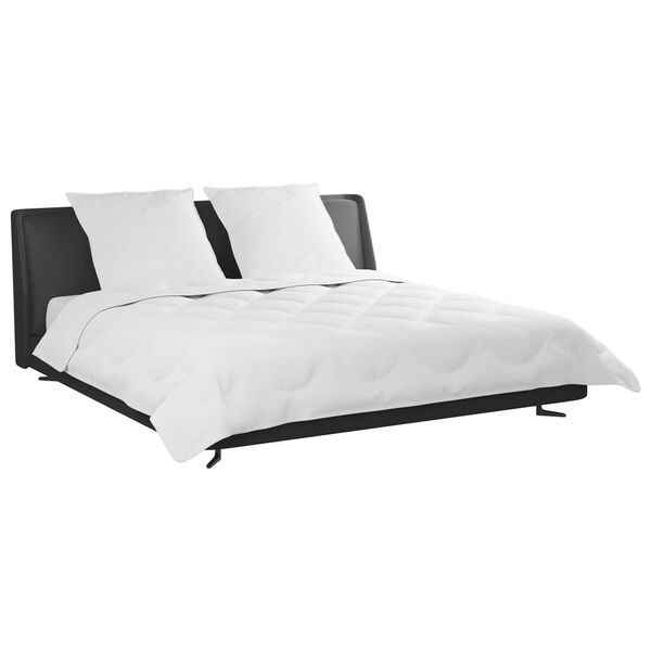 vidaXL Edred&oacute;n con almohada 3 pcs Microfibra