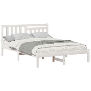 vidaXL Estructura de cama 120 x 200 cm Madera de pino macizo