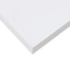 vidaXL Estante flotante de pared 2 uds MDF blanco brillo 23x23,5x3,8cm