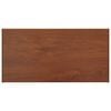 vidaXL Umbral de Ventana Madera Marr&oacute;n 80 x 40 x 4,5 cm PVC