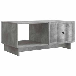 vidaXL Mesa de Caf&eacute; Gris Hormig&oacute;n 90 x 50 x 40 cm Madera de Ingenier&iacute;a