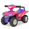 vidaXL Quad ATV correpasillos infantil con sonidos y luces rosa morado