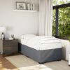 vidaXL Estructura de cama sin colchón terciopelo gris oscuro 80x200 cm