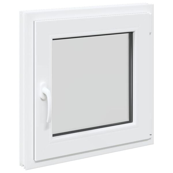 Ventana de s&oacute;tano Manual RISOR 60 x 60 cm PVC y vidrio