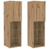 vidaXL Conjunto de mueble de TV 6 pcs Roble artisan