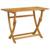 vidaXL Mesa Rectangular Sydney Marr&oacute;n 110 x 55 x 75 cm