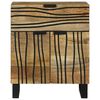 vidaXL Armario de Noche Marr&oacute;n 50 x 33 x 60 cm Madera maciza de Acacia