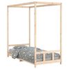 vidaXL Estructura de cama para ni&ntilde;os madera maciza de pino 90x200 cm