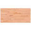 vidaXL Tablero de escritorio madera maciza de haya 115x55x2,5 cm