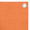 vidaXL Toldo para balcón tela oxford naranja 120x300 cm