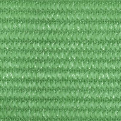 vidaXL Toldo de vela verde claro HDPE 160 g/m² 2x2,5 m