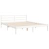 vidaXL Estructura de cama sin colch&oacute;n madera maciza de pino 160x200 cm