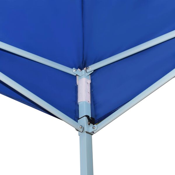 vidaXL Carpa para fiestas pop-up plegable azul 3x9 m
