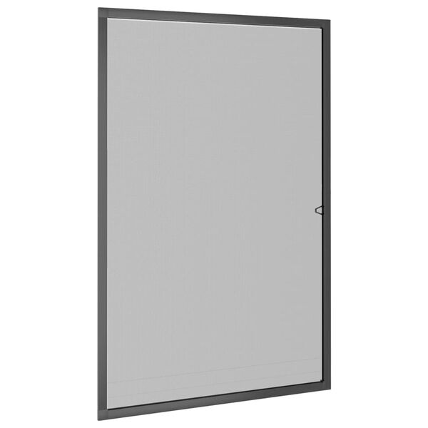 vidaXL Mosquitera para ventanas gris antracita 80x120 cm