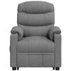 vidaXL Sill&oacute;n de masaje elevable tela gris claro