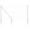 vidaXL Valla de alambre soldado con picos 25 x 1,2 m (A x H)