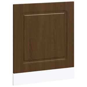 vidaXL Panel para lavavajillas&nbsp;Kalmar&nbsp;roble marr&oacute;n 60x1,5x57 cm